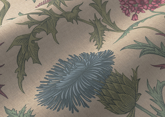 Acanthium, Foxglove - Roman Blind - Image 4